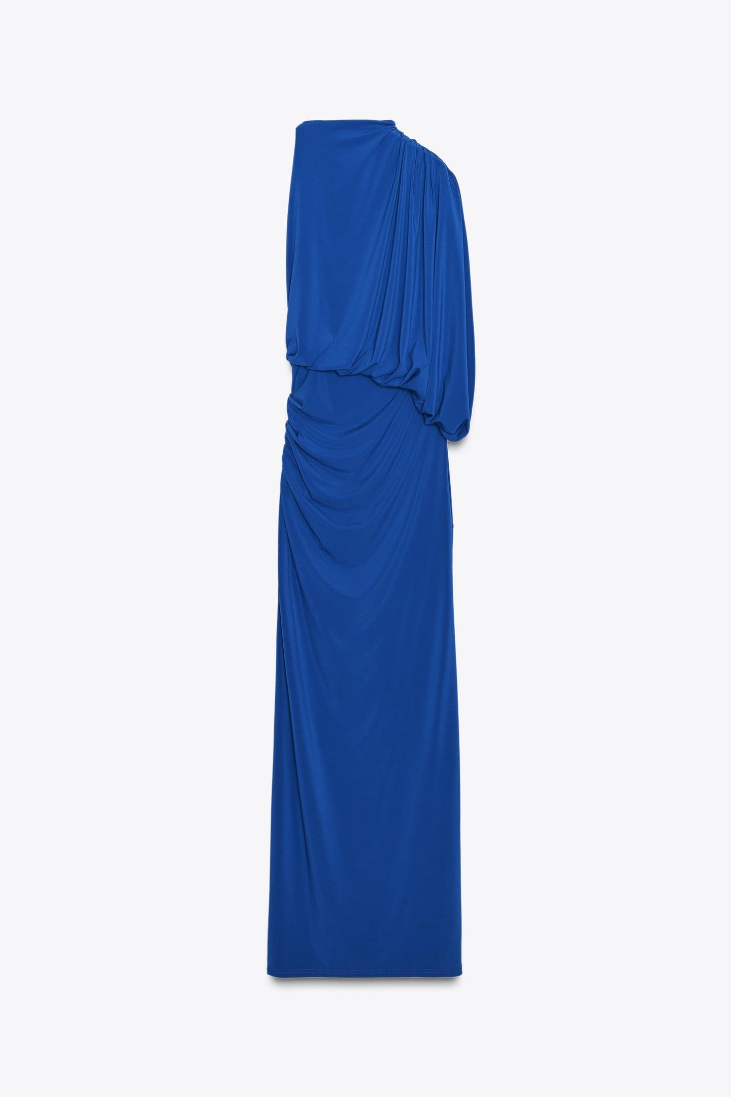 Draped Cape Dress