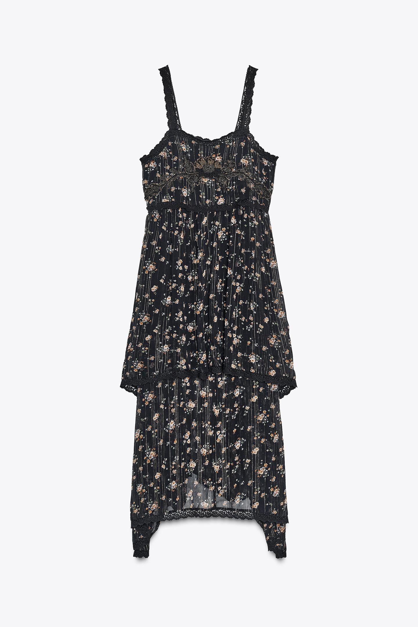 Tri Floral Print Dress