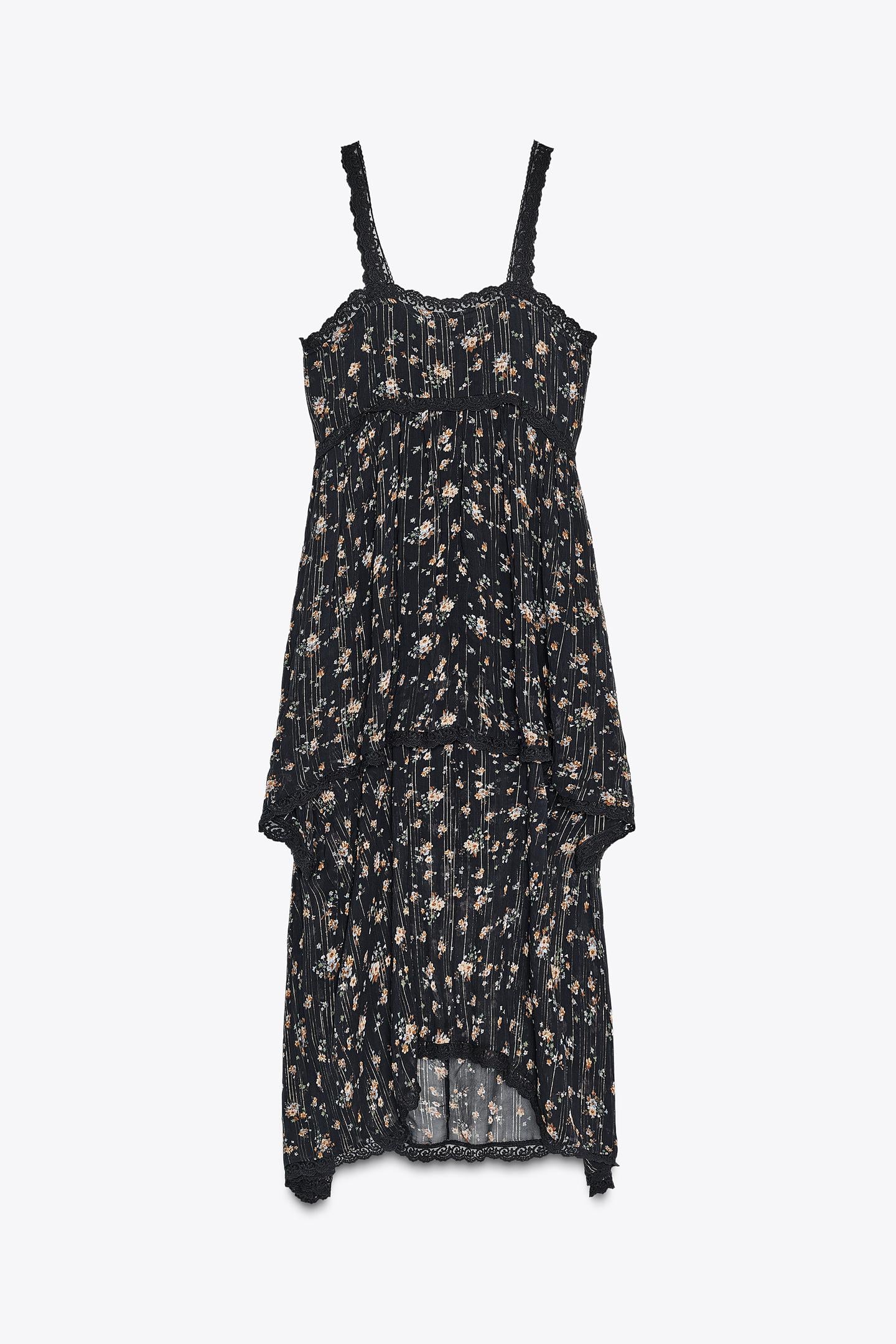 Tri Floral Print Dress