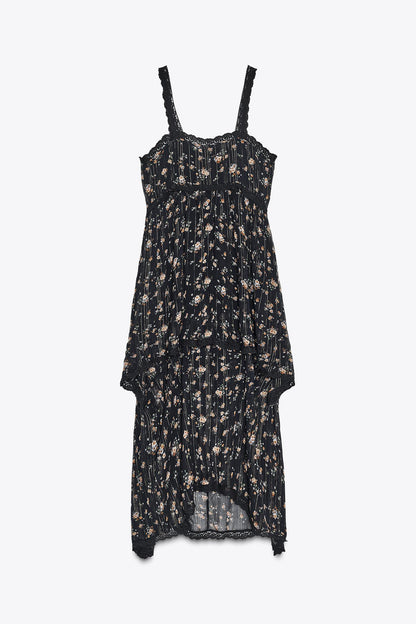 Tri Floral Print Dress
